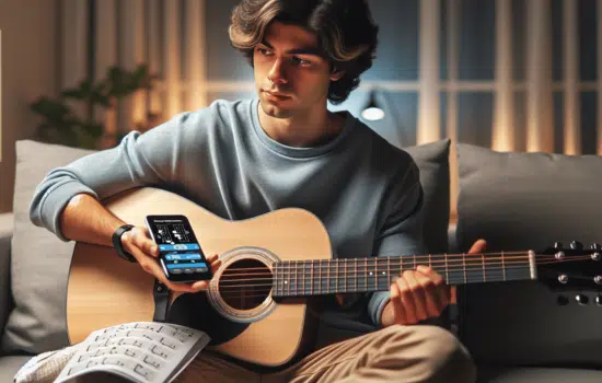 Aprende violão com app inovadora!