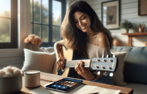 Domina el violão con aplicaciones móviles