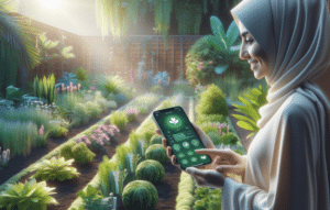 Plantas verdes y saludables con nuestra app