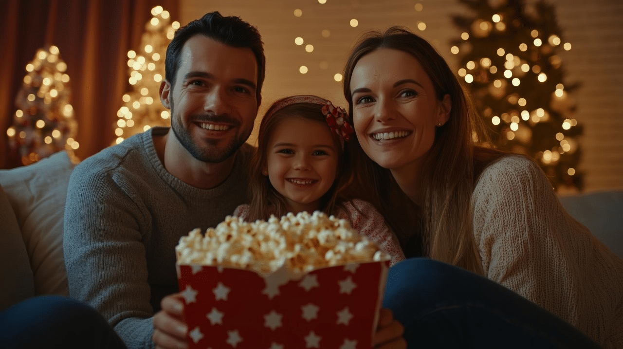 Navidad mágica: app de cine festivo