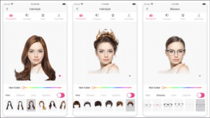 Prueba Virtual de Cortes de Pelo con App